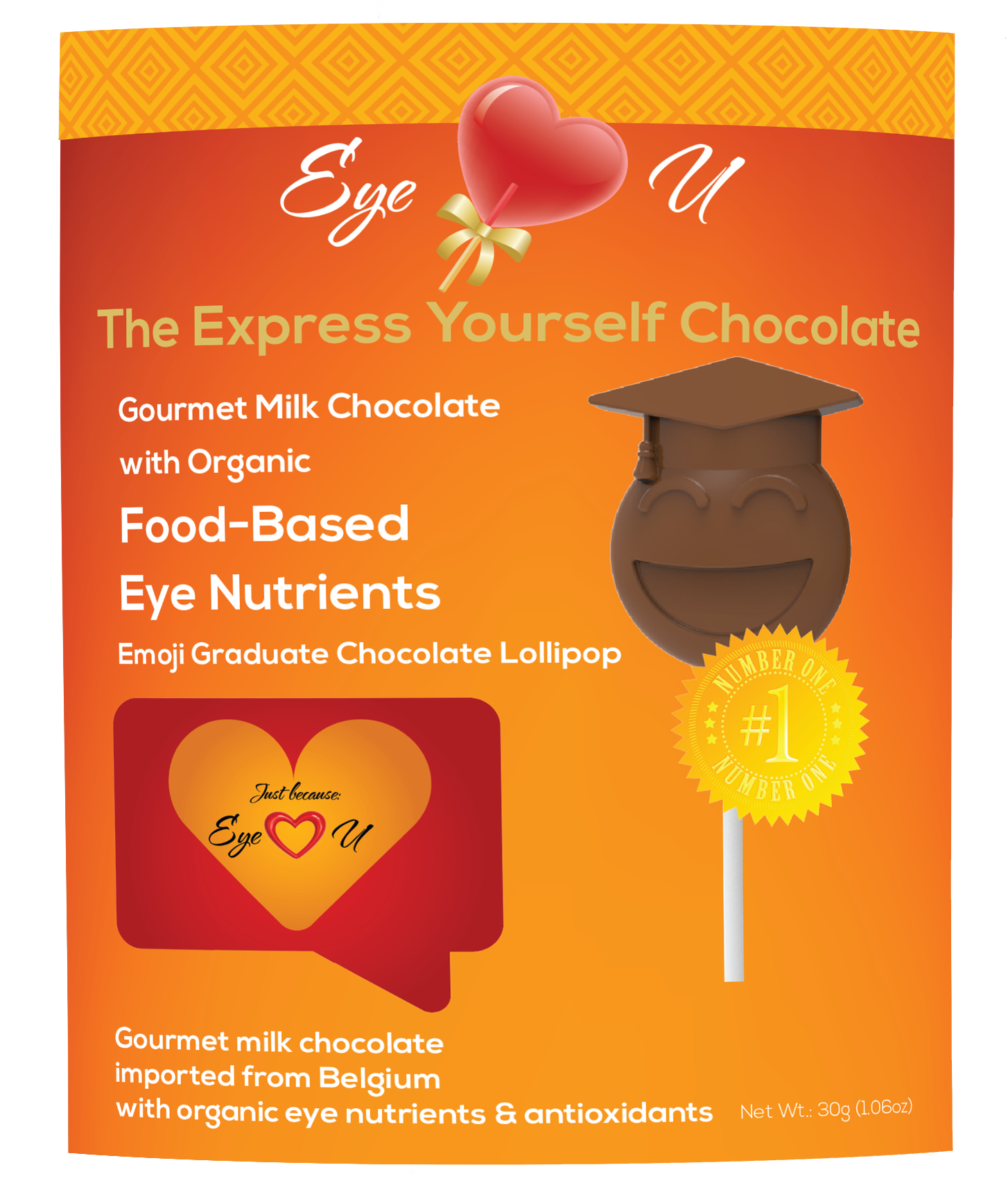 Milk Chocolate -Emoji Graduate (12 packs)