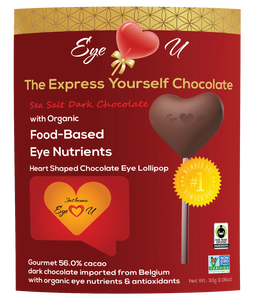 Sea Salt Dark Chocolate - Heart Shaped (12 packs)