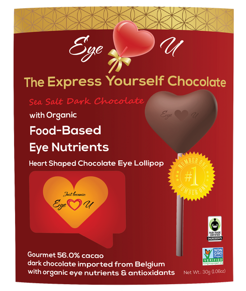 Sea Salt Dark Chocolate - Heart Shaped (12 packs)